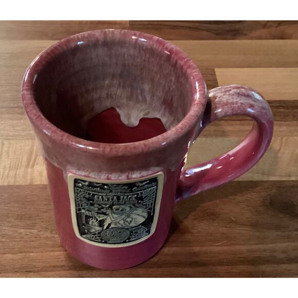 BONES Coffee Company "SANTA JACK" 2022 Tankard Mug by Deneen Pottery - Picture 2 of 9